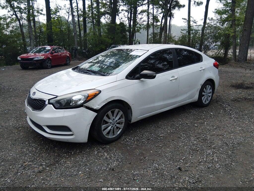 KNAFX4A66E5184495 2014 KIA FORTE photo no. 2