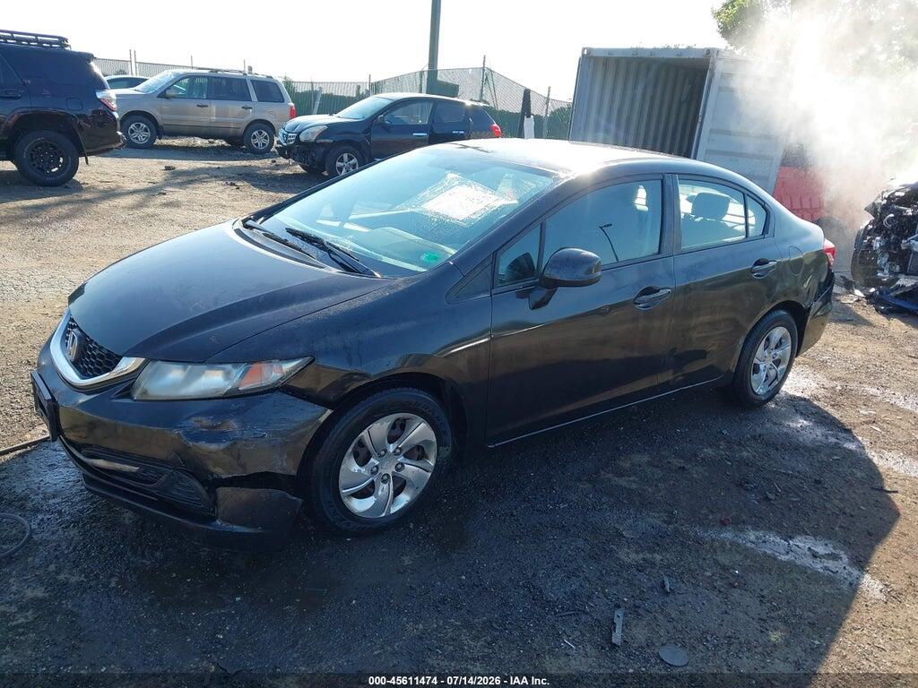 19XFB2F55DE205734 2013 HONDA CIVIC photo no. 2