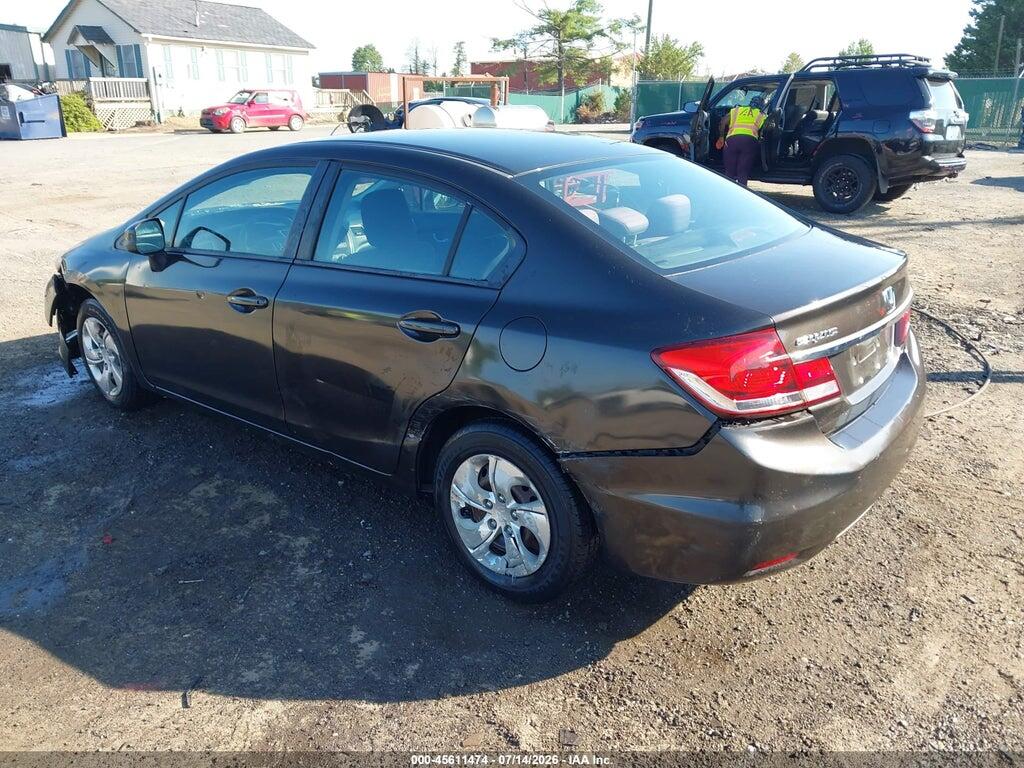 19XFB2F55DE205734 2013 HONDA CIVIC photo no. 3