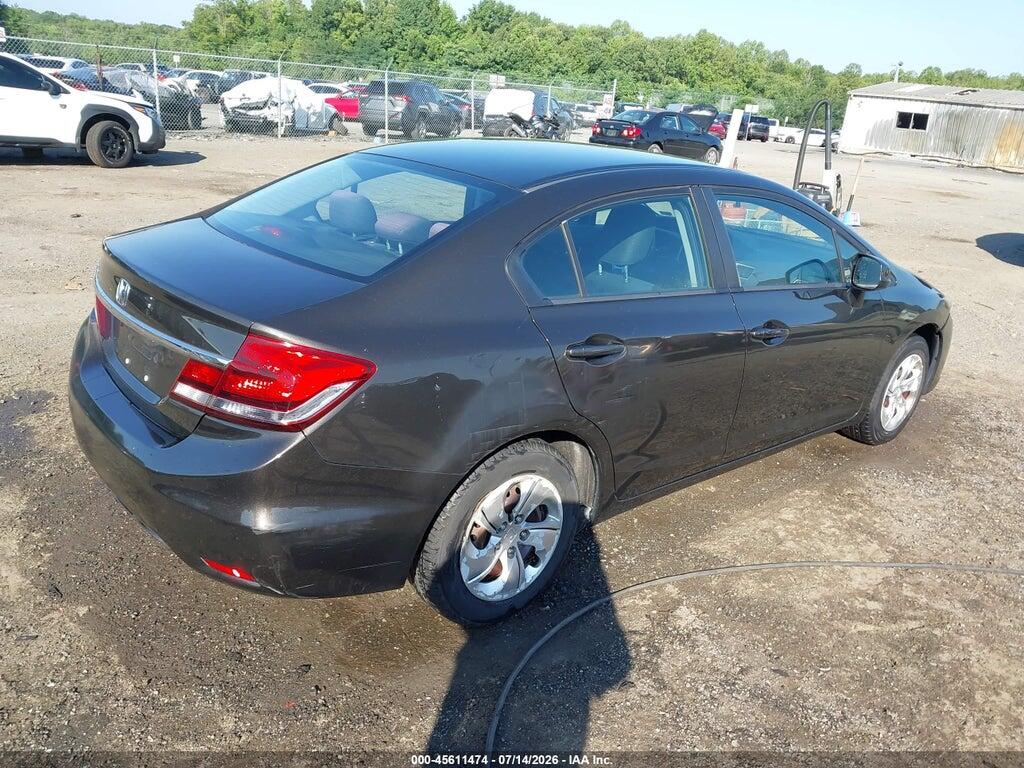 19XFB2F55DE205734 2013 HONDA CIVIC photo no. 4