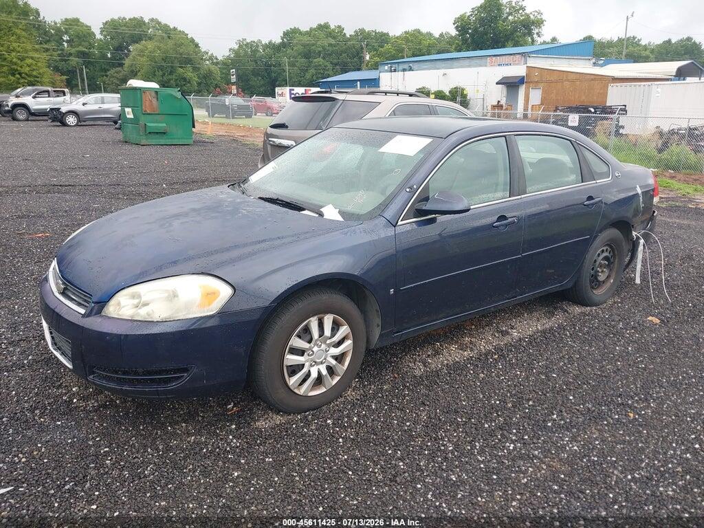 2G1WS55R979297738 2007 CHEVROLET IMPALA POLICE PKG photo no. 2