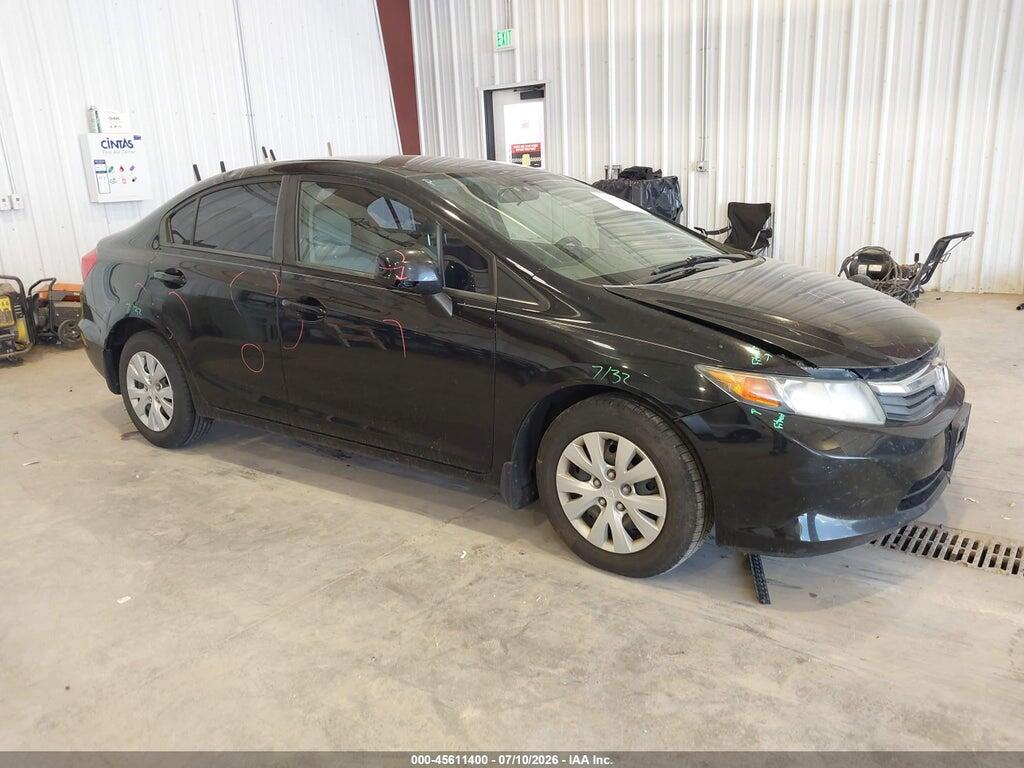 19XFB2F55CE321305 2012 HONDA CIVIC photo no. 1