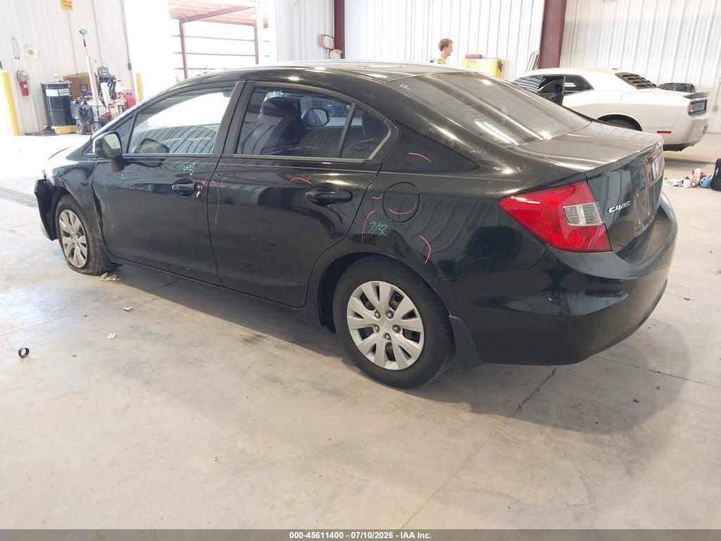 19XFB2F55CE321305 2012 HONDA CIVIC photo no. 3