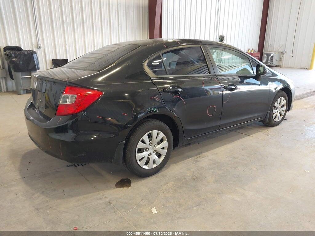 19XFB2F55CE321305 2012 HONDA CIVIC photo no. 4