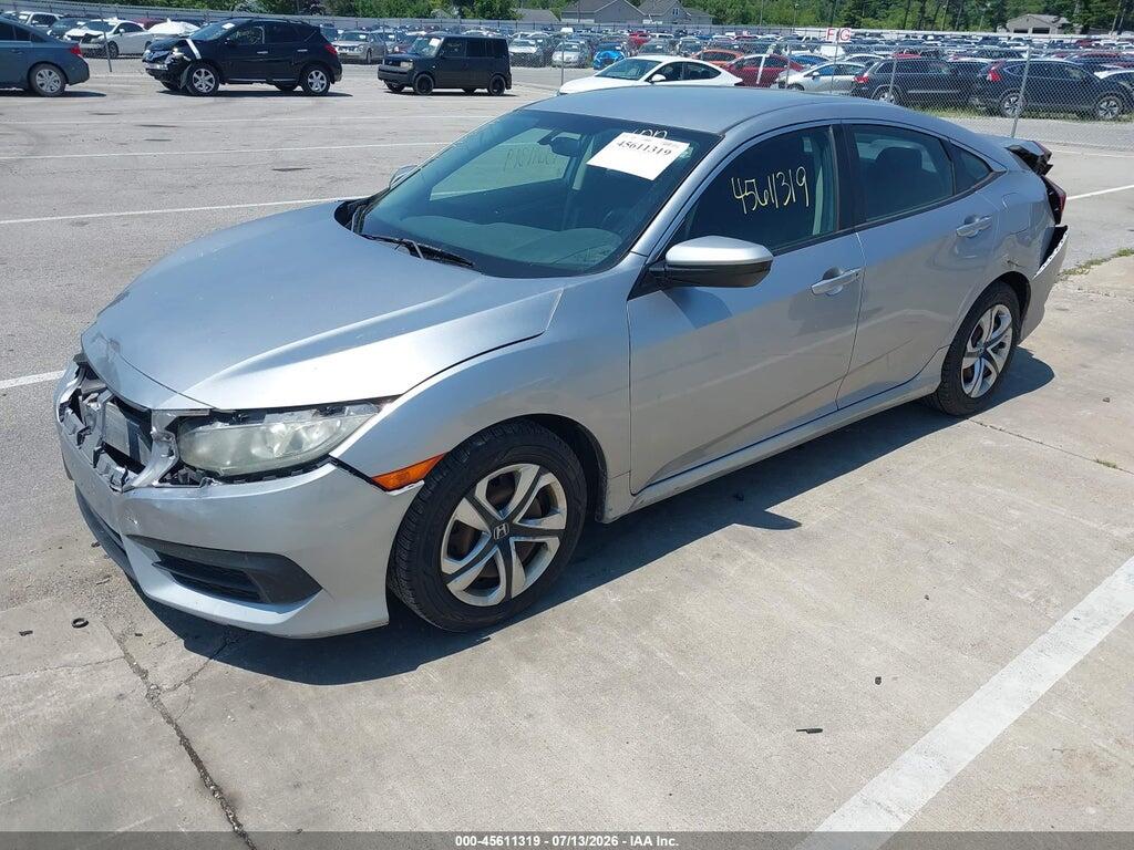 19XFC2F59GE046900 2016 HONDA CIVIC photo no. 2