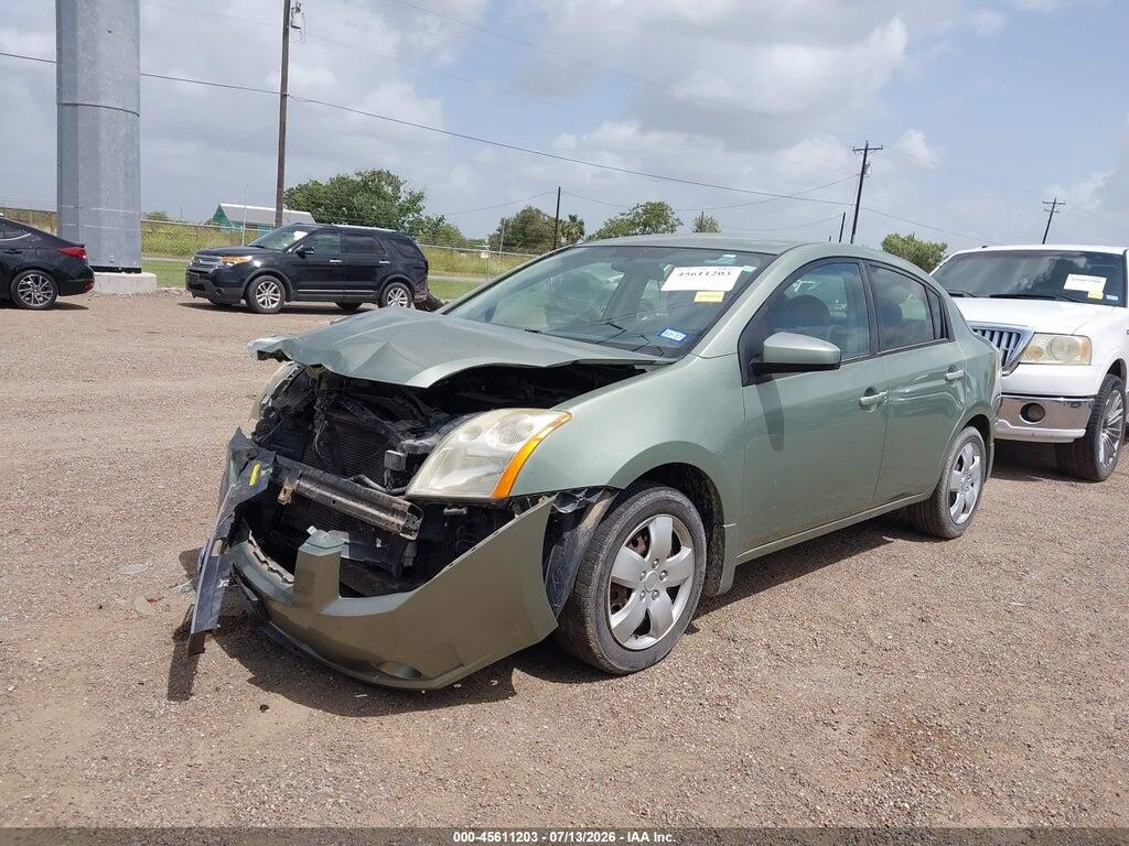 3N1AB61E78L764585 2008 NISSAN SENTRA photo no. 2
