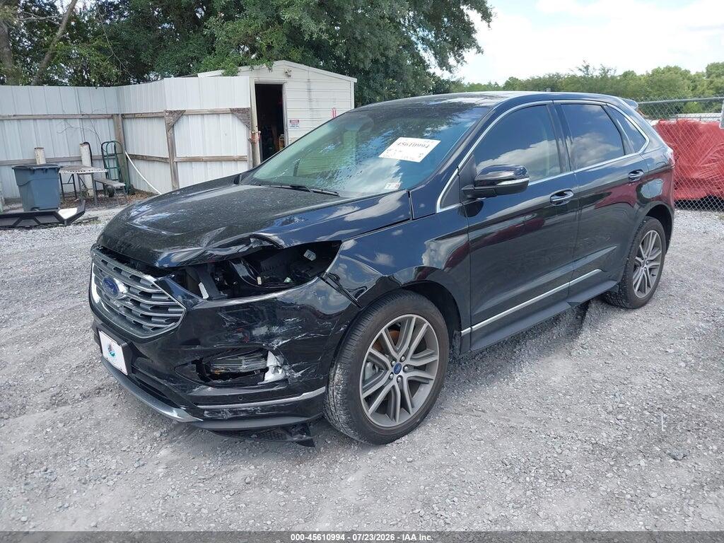 2FMPK4K92KBC44242 2019 FORD EDGE photo no. 2