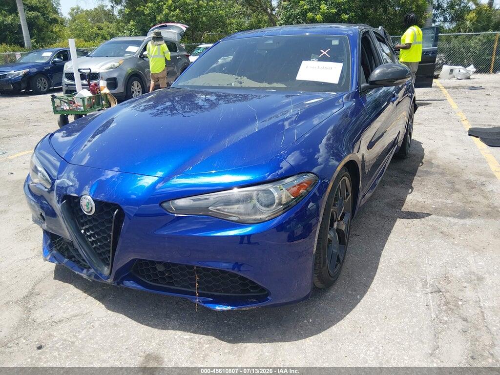 ZARFAMAN7L7635047 2020 ALFA ROMEO GIULIA photo no. 2