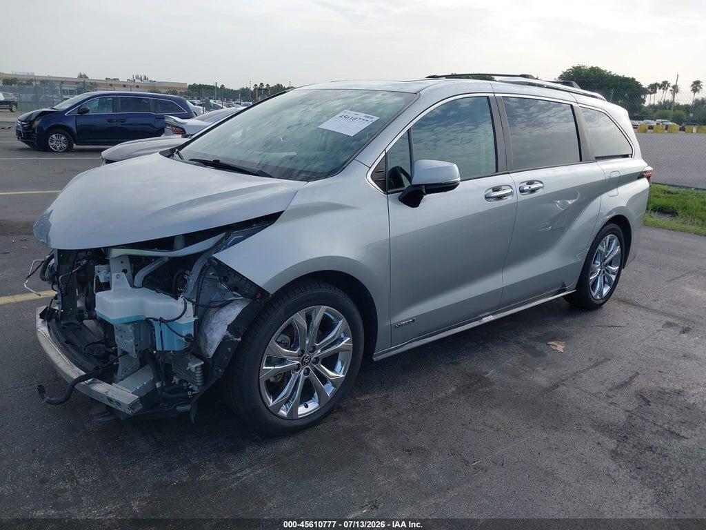 5TDERKEC6MS017611 2021 TOYOTA SIENNA photo no. 2