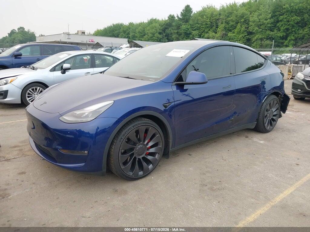 7SAYGDEFXRF026156 2024 TESLA MODEL Y photo no. 2