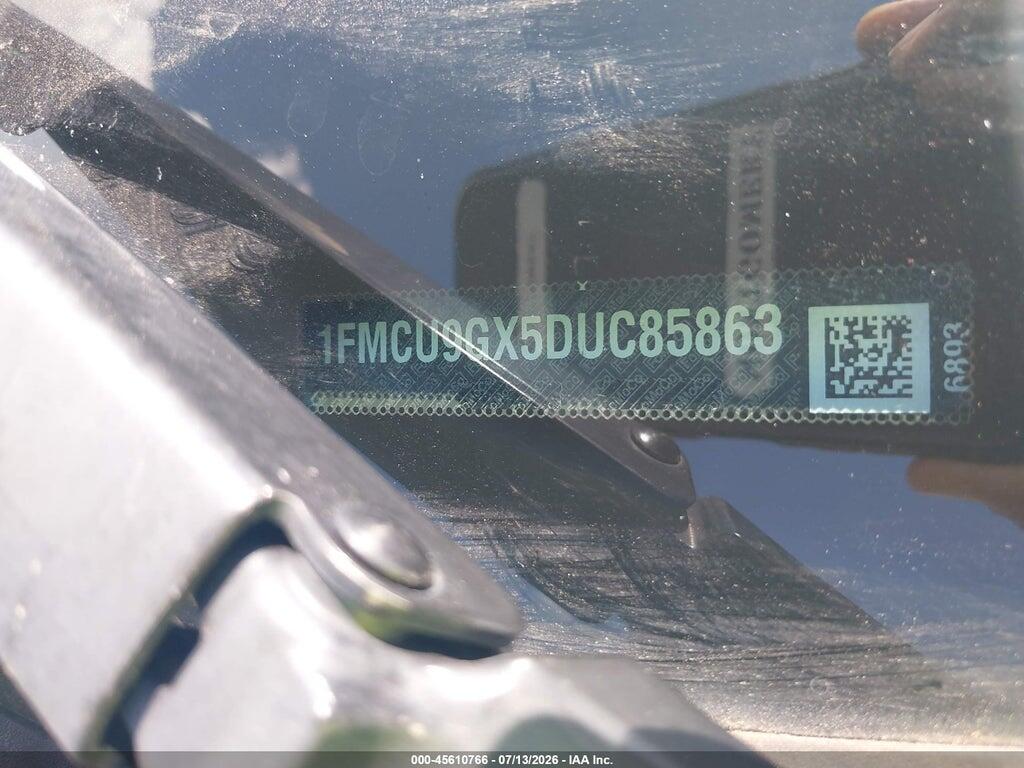 1FMCU9GX5DUC85863 2013 FORD ESCAPE photo no. 9
