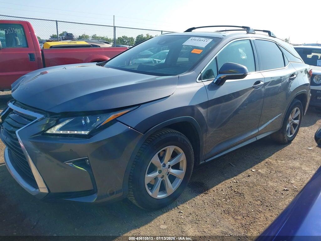 2T2BZMCA7GC030795 2016 LEXUS RX 350 photo no. 2