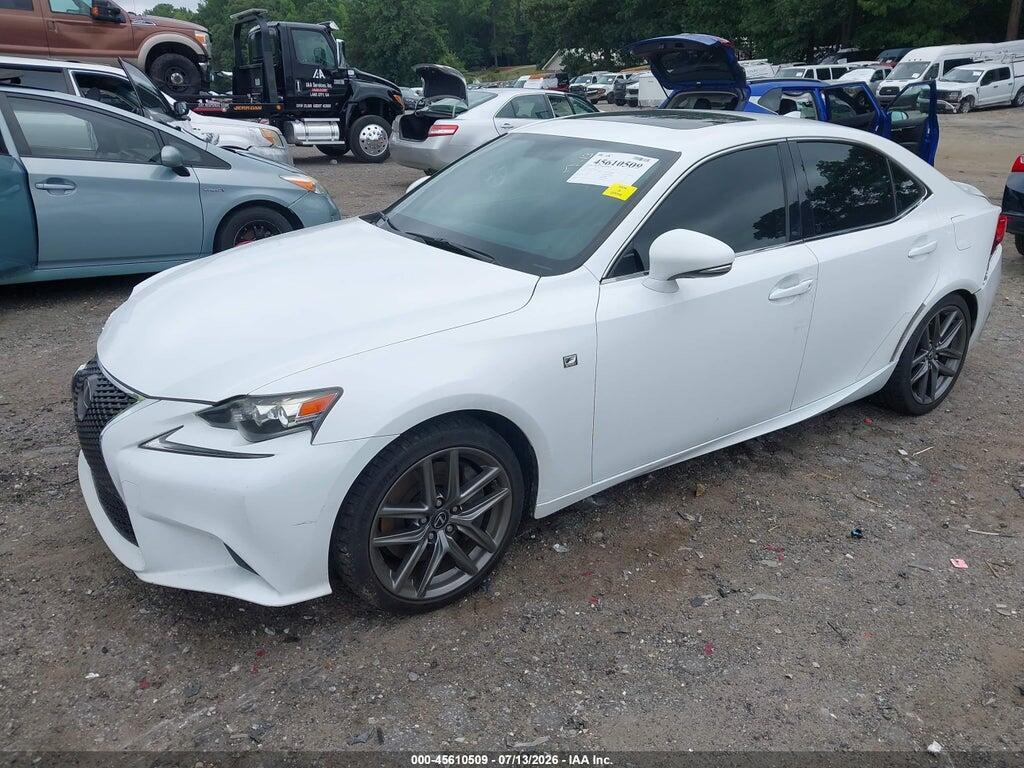 JTHBE1D20E5000410 2014 LEXUS IS 350 photo no. 2