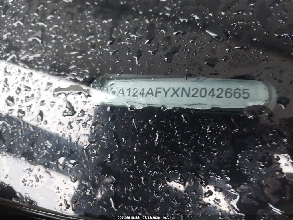WA124AFYXN2042665 2022 AUDI SQ5 SPORTBACK photo no. 9