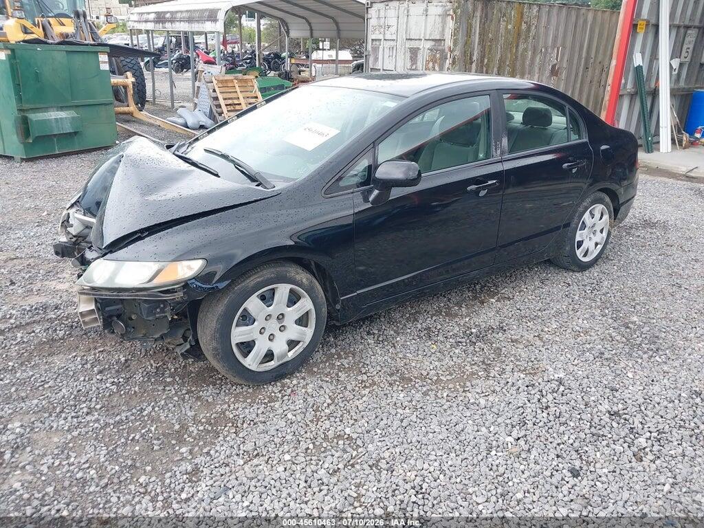 2HGFA16589H354956 2009 HONDA CIVIC photo no. 2