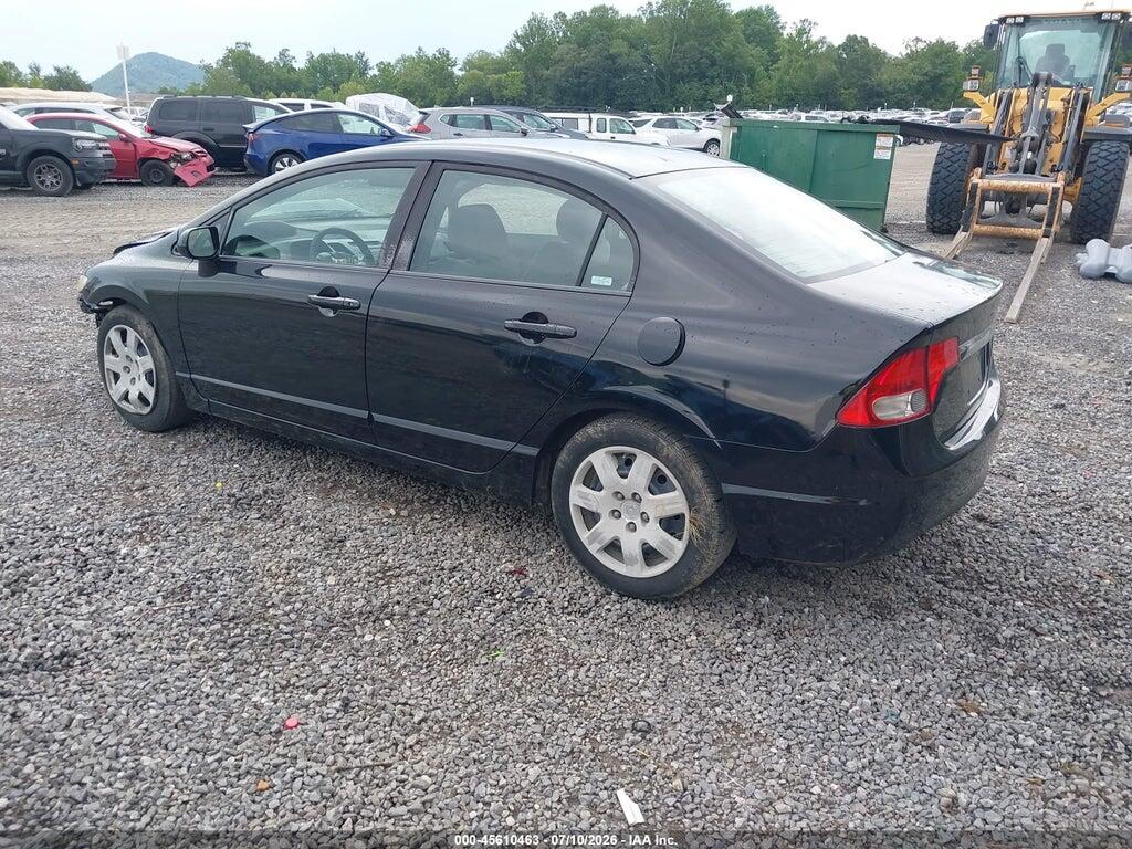 2HGFA16589H354956 2009 HONDA CIVIC photo no. 3