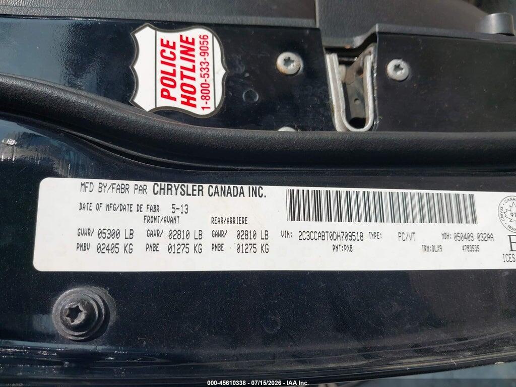 2C3CCABT0DH709518 2013 CHRYSLER 300 photo no. 9