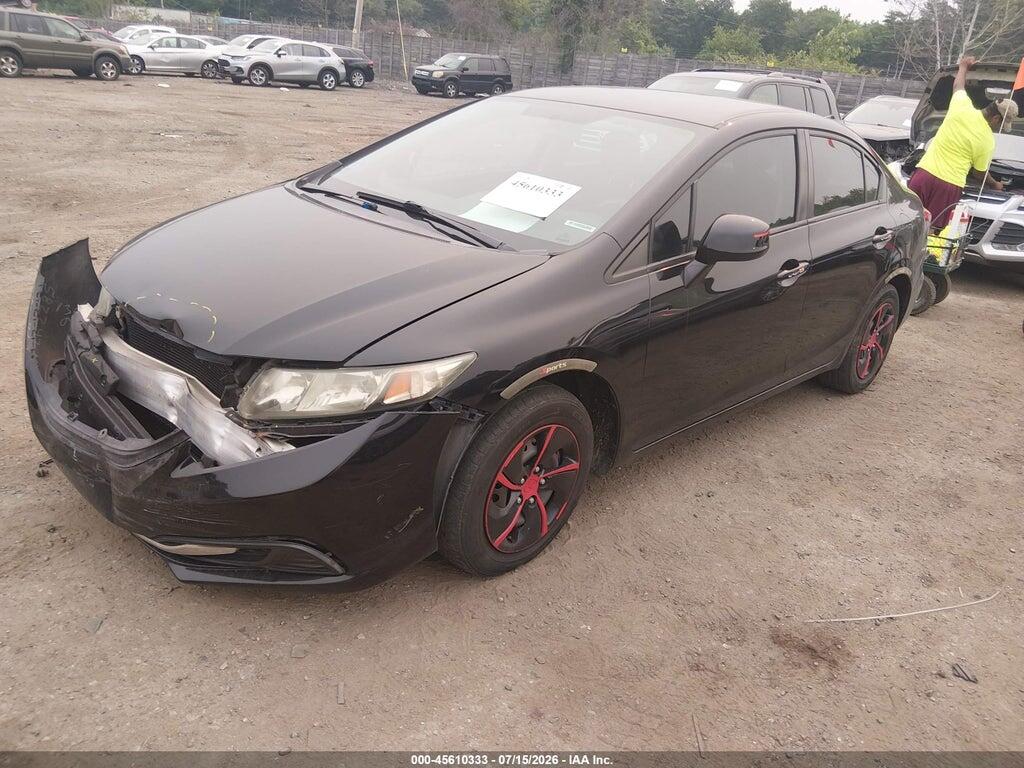 2HGFB2F58DH575789 2013 HONDA CIVIC photo no. 2