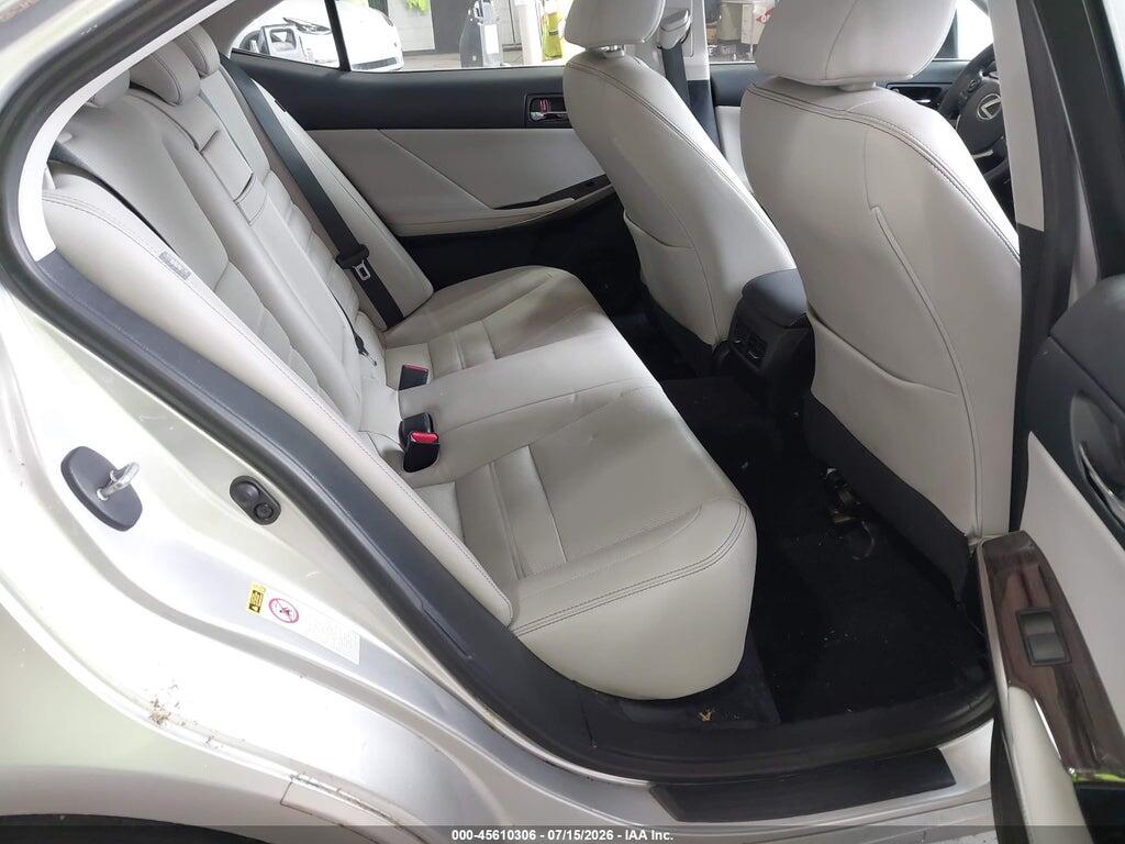 JTHCF1D27E5009266 2014 LEXUS IS 250 photo no. 8