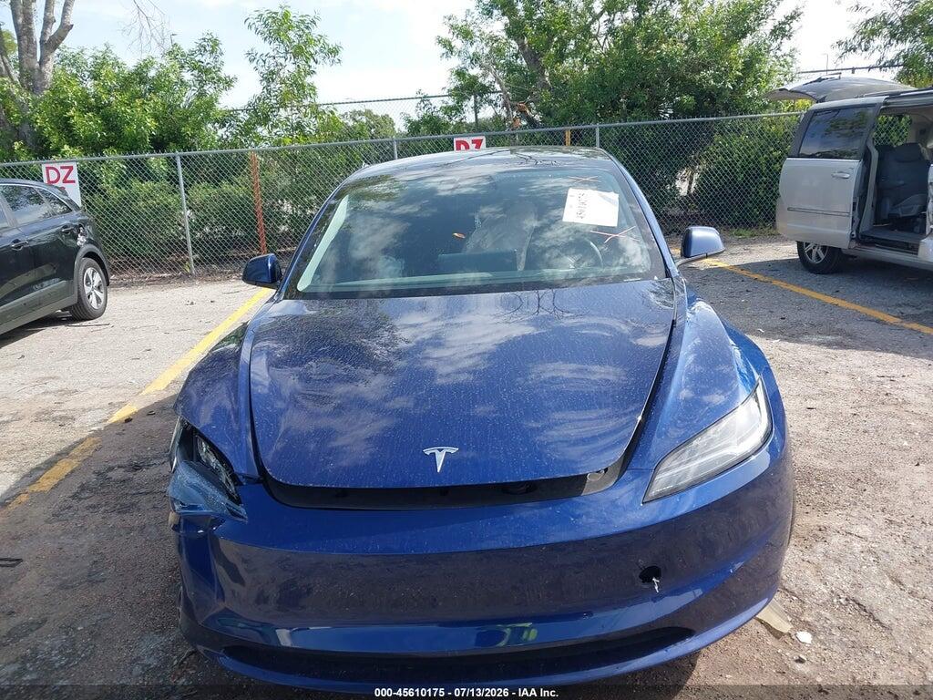 5YJ3E1EA7SF010213 2025 TESLA MODEL 3 photo no. 11