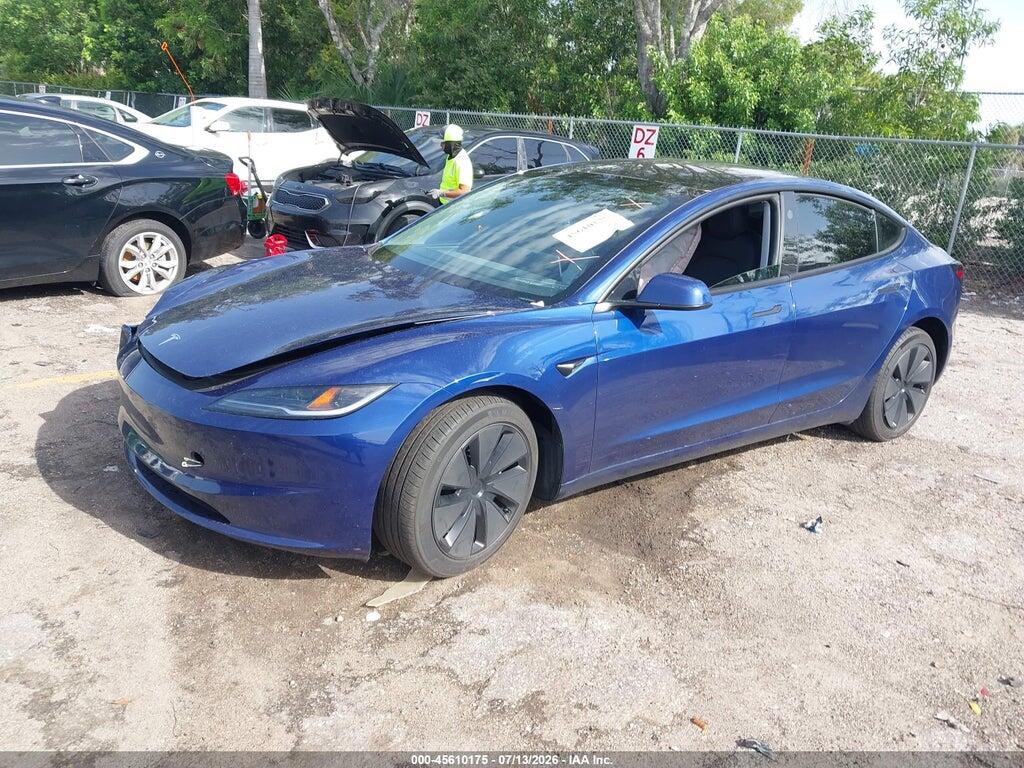 5YJ3E1EA7SF010213 2025 TESLA MODEL 3 photo no. 2