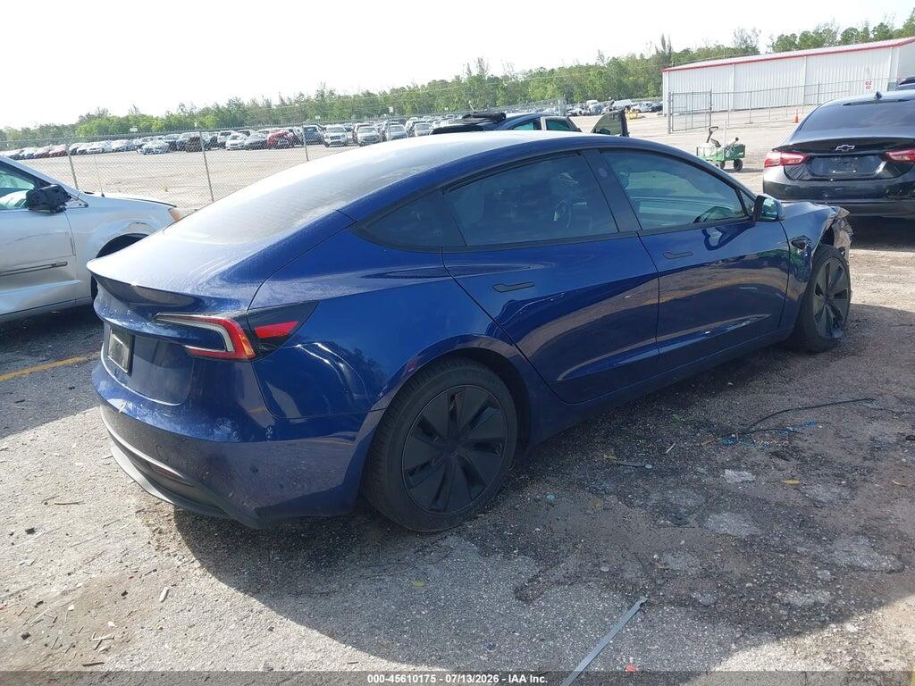5YJ3E1EA7SF010213 2025 TESLA MODEL 3 photo no. 4