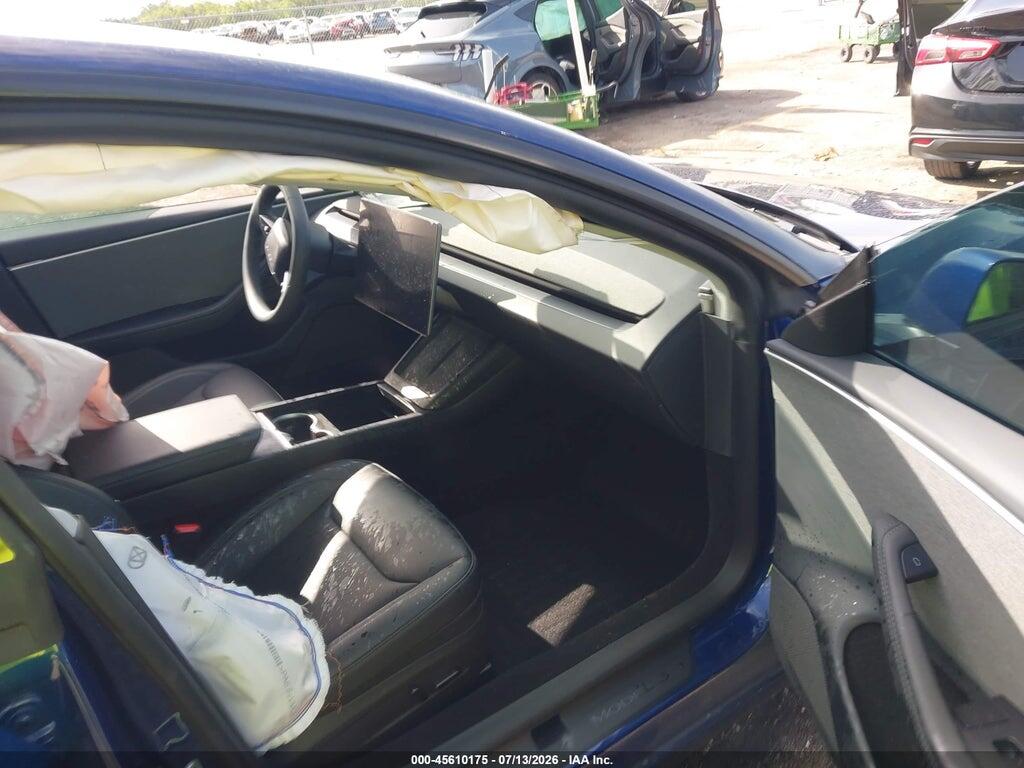5YJ3E1EA7SF010213 2025 TESLA MODEL 3 photo no. 5