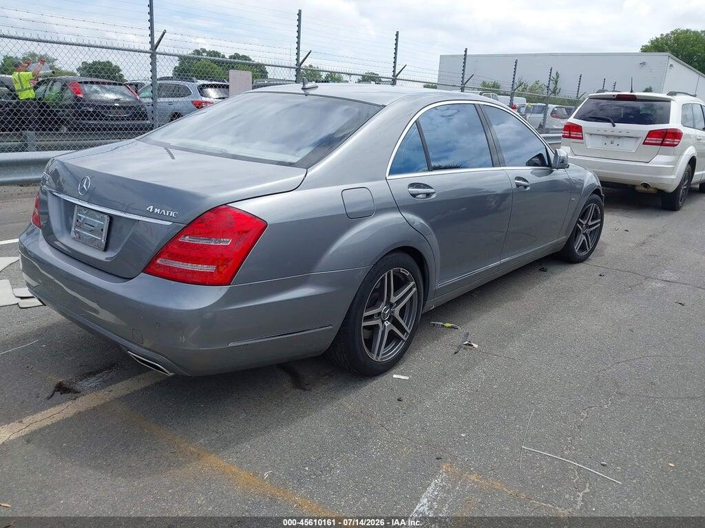 WDDNG9EB6CA436579 2012 MERCEDES-BENZ S 550 photo no. 4
