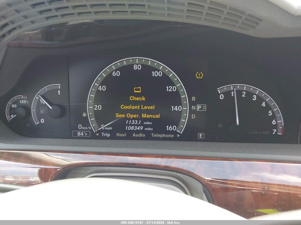 WDDNG9EB6CA436579 2012 MERCEDES-BENZ S 550 photo no. 7