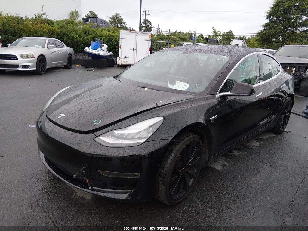 5YJ3E1EB6KF237255 2019 TESLA MODEL 3 photo no. 2