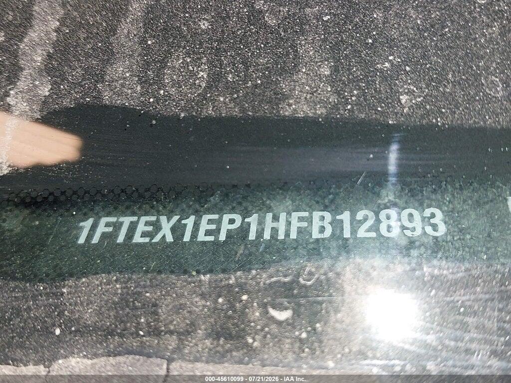 1FTEX1EP1HFB12893 2017 FORD F-150 photo no. 9