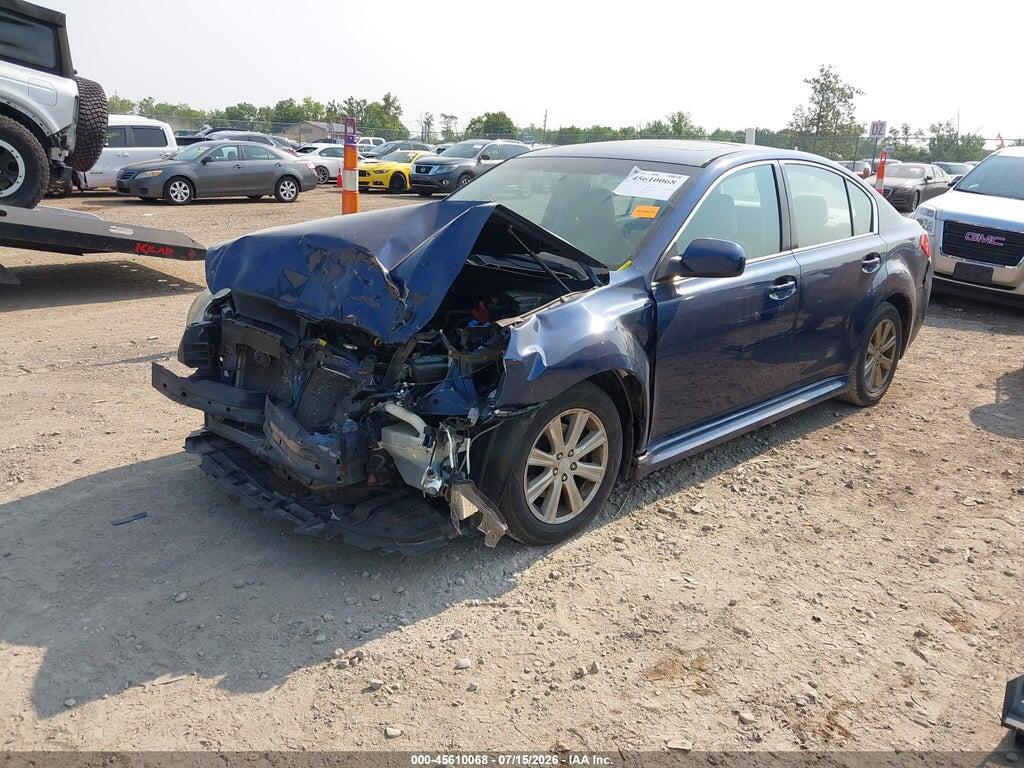 4S3BMCG66A3215536 2010 SUBARU LEGACY photo no. 2