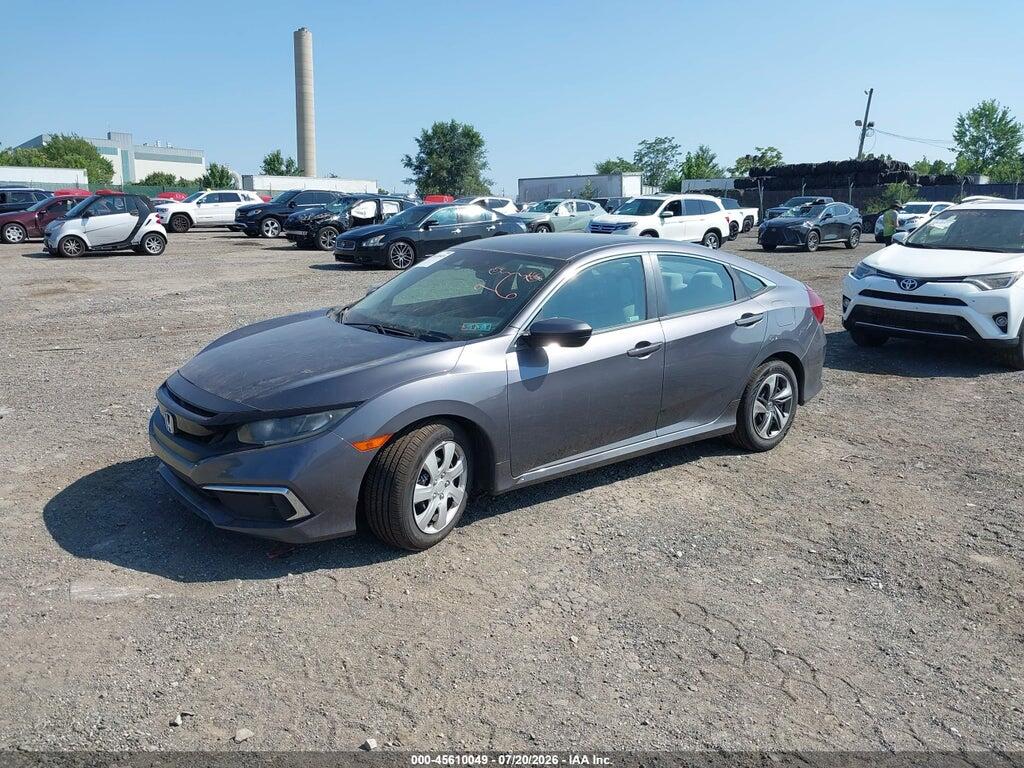 2HGFC2F62KH541852 2019 HONDA CIVIC photo no. 2