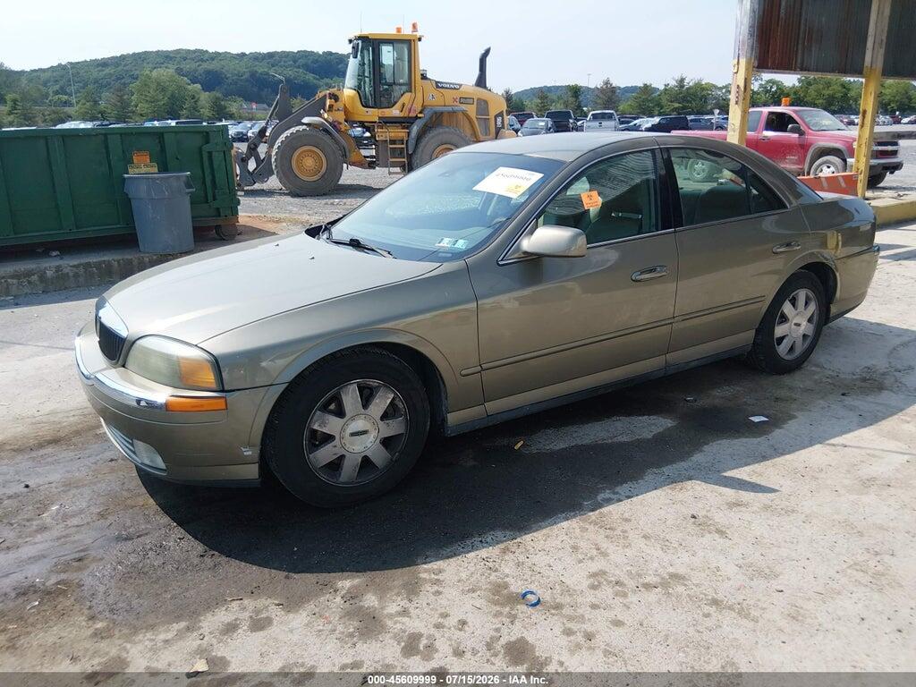 1LNHM87A82Y660310 2002 LINCOLN LS photo no. 2