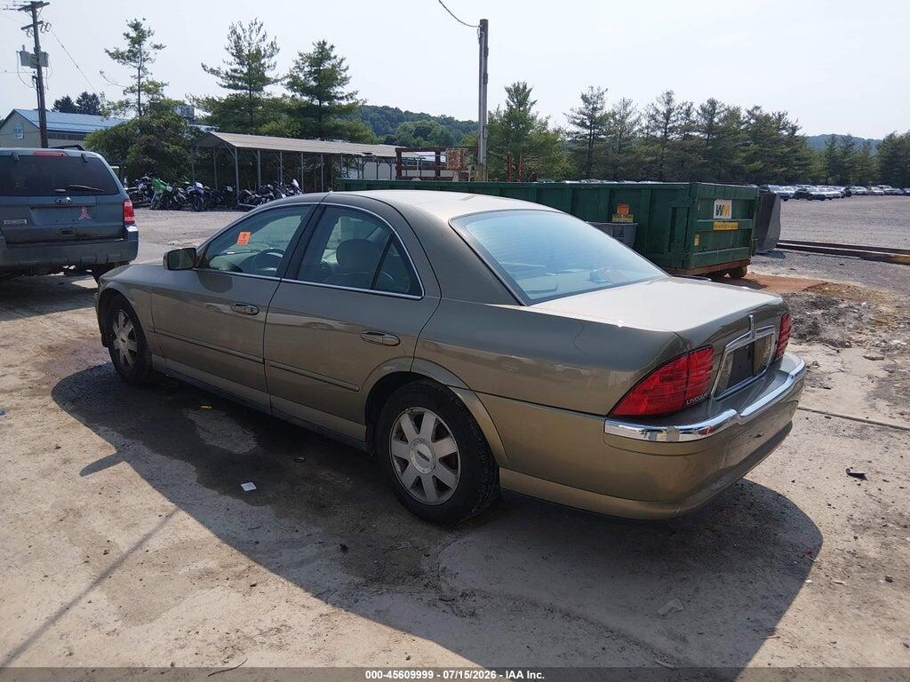 1LNHM87A82Y660310 2002 LINCOLN LS photo no. 3