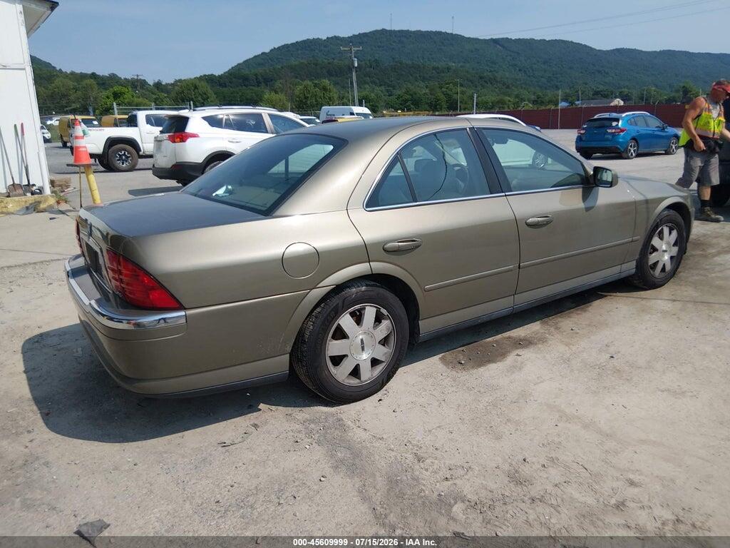 1LNHM87A82Y660310 2002 LINCOLN LS photo no. 4