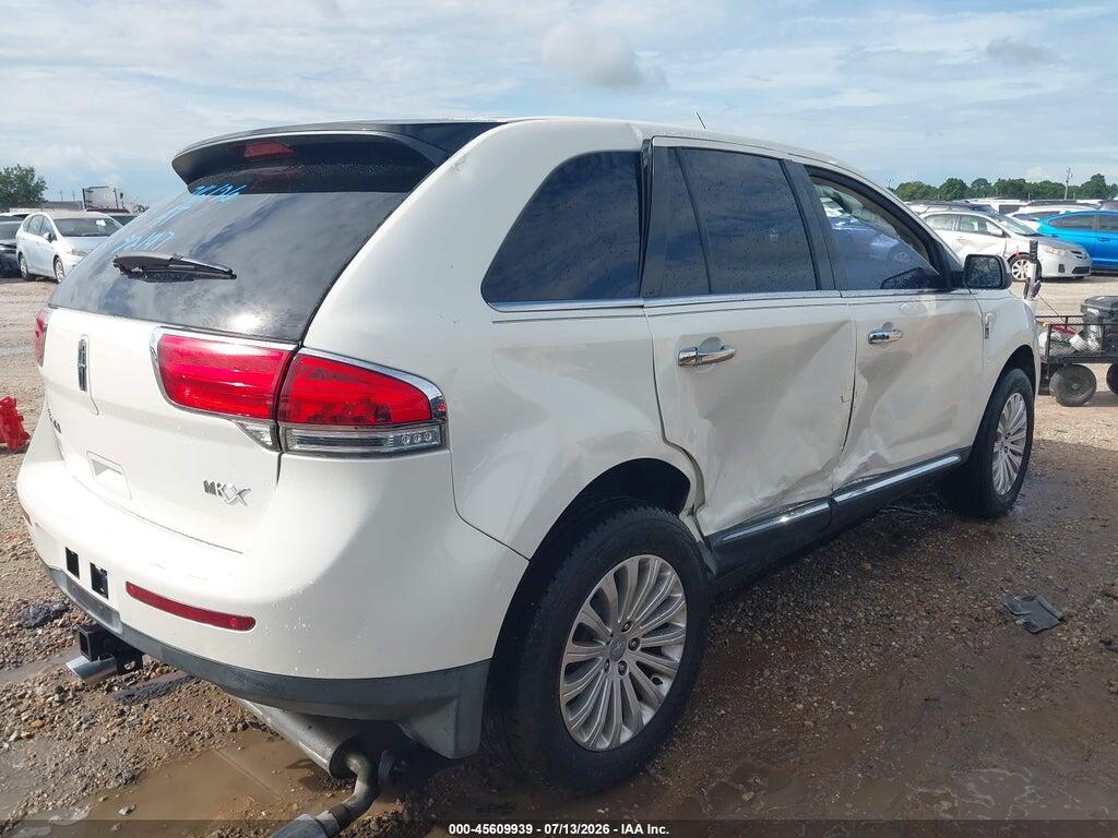 2LMDJ6JK0DBL28590 2013 LINCOLN MKX photo no. 4