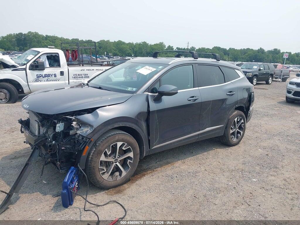 KNDPVCAGXP7076095 2023 KIA SPORTAGE HYBRID photo no. 2