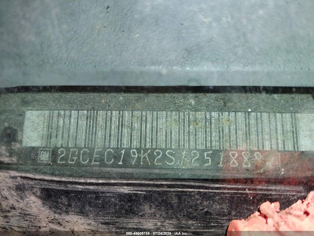 2GCEC19K2S1251889 1995 CHEVROLET GMT-400 photo no. 9