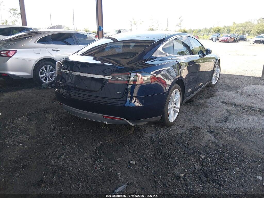 5YJSA1H13EFP50400 2014 TESLA MODEL S photo no. 4