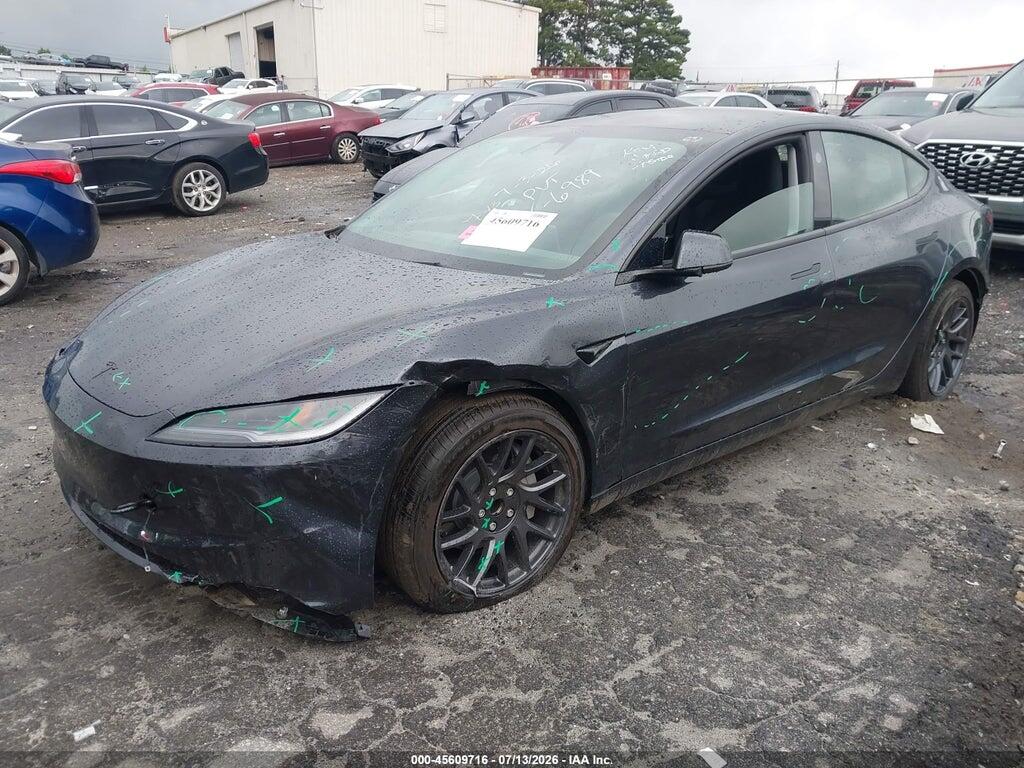 5YJ3E1EA1TF166989 2026 TESLA MODEL 3 photo no. 2