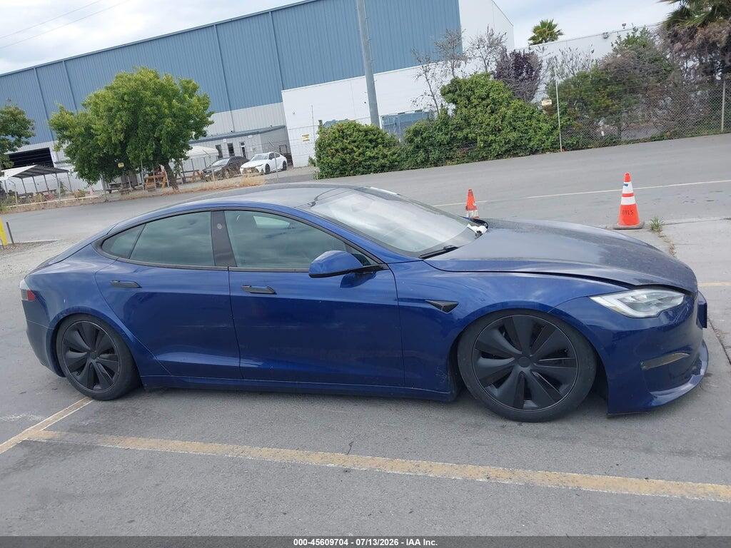 5YJSA1E59MF439687 2021 TESLA MODEL S photo no. 12