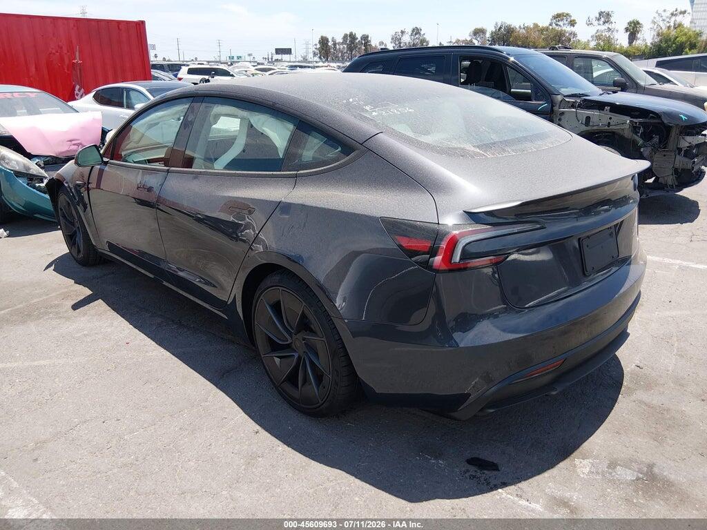 5YJ3E1ETXTF182948 2026 TESLA MODEL 3 photo no. 3