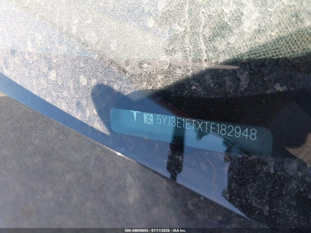 5YJ3E1ETXTF182948 2026 TESLA MODEL 3 photo no. 9