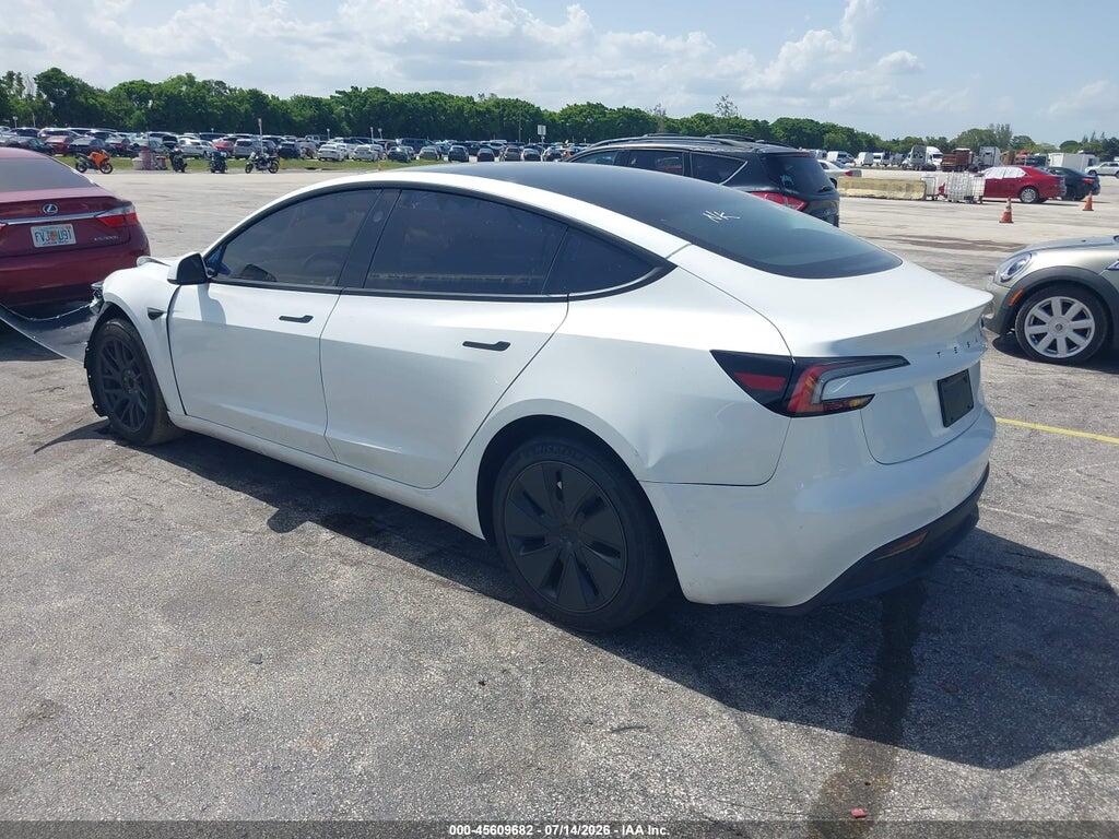 5YJ3E1EA3TF147540 2026 TESLA MODEL 3 photo no. 3