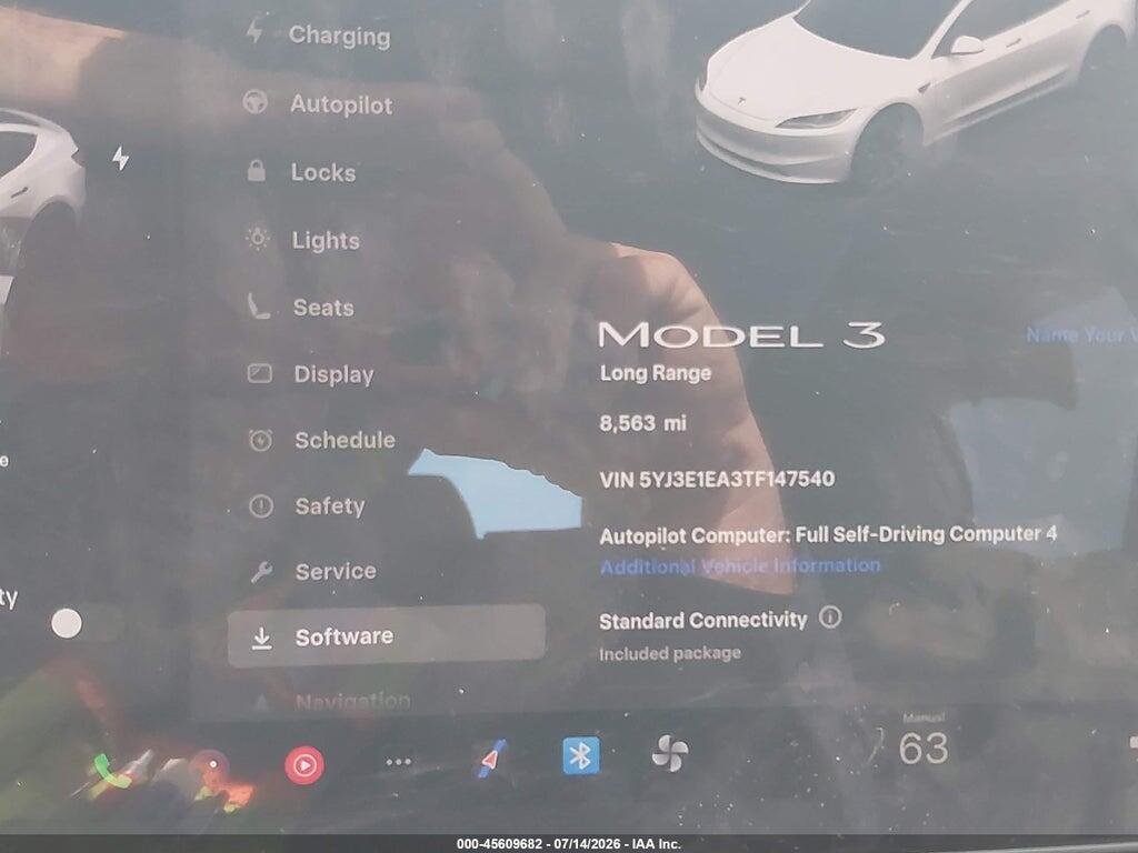 5YJ3E1EA3TF147540 2026 TESLA MODEL 3 photo no. 7