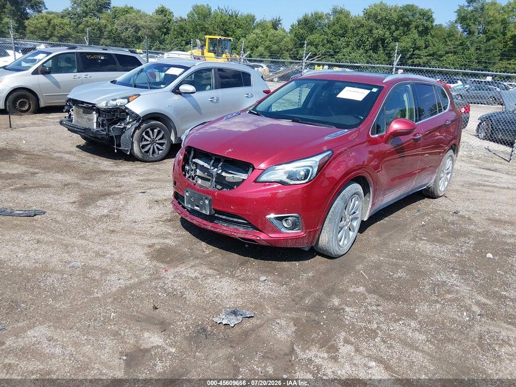 LRBFXCSA2KD013615 2019 BUICK ENVISION photo no. 2