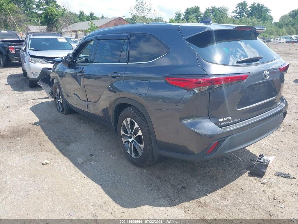 5TDGZRBH4LS512468 2020 TOYOTA HIGHLANDER photo no. 3