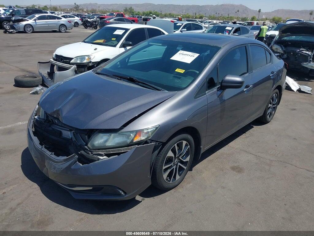 19XFB2F85FE103198 2015 HONDA CIVIC photo no. 2