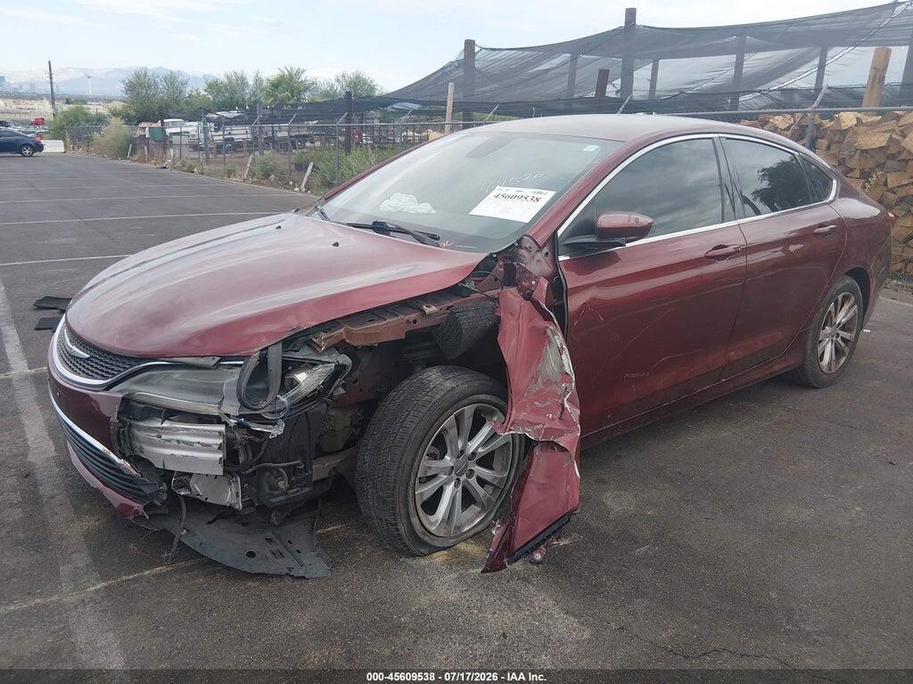 1C3CCCABXFN631456 2015 CHRYSLER 200 photo no. 2